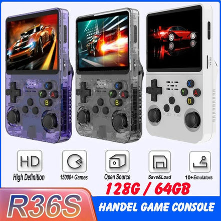 R35S plus R36S Retro Handheld Video Game Console Linux System 3.5 Inch IPS Screen Portable Pocket Video Player 64GB 128GB Games - Simply Just Deals LLCR35S plus R36S Retro Handheld Video Game Console Linux System 3.5 Inch IPS Screen Portable Pocket Video Player 64GB 128GB Games587a96a6-cad2-47a5-a3b1-a7c8b5abcce1Purple 64GbR35S plus R36S Retro Handheld Video Game Console Linux System 3.5 Inch IPS Screen Portable Pocket Video Player 64GB 128GB Games