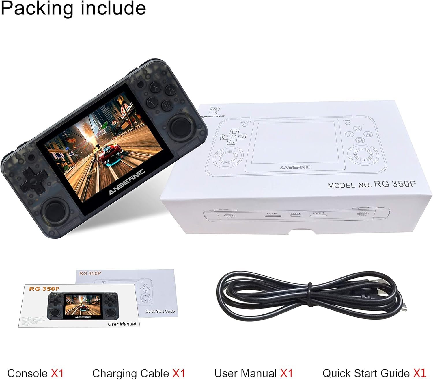 RG350P Handheld Game Console,Plug & Play Video Games with 32G TF Card 2500 Classic Games, Portable Game Console 3.5 Inch HD Screen Supports HDMI Output, Black Transparent - Simply Just Deals LLCRG350P Handheld Game Console,Plug & Play Video Games with 32G TF Card 2500 Classic Games, Portable Game Console 3.5 Inch HD Screen Supports HDMI Output, Black Transparent3c9d3017-0903-41d4-b44c-a76d4037c951RG350P Handheld Game Console,Plug & Play Video Games with 32G TF Card 2500 Classic Games, Portable G