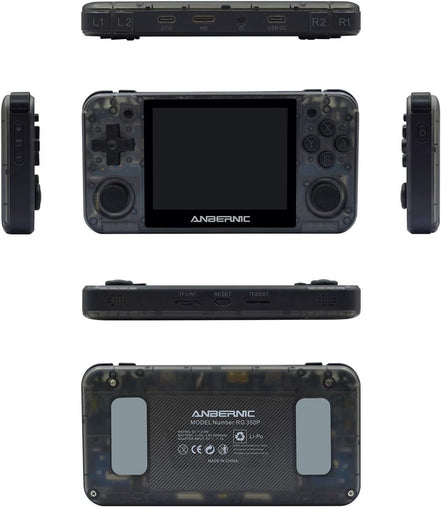 RG350P Handheld Game Console,Plug & Play Video Games with 32G TF Card 2500 Classic Games, Portable Game Console 3.5 Inch HD Screen Supports HDMI Output, Black Transparent - Simply Just Deals LLCRG350P Handheld Game Console,Plug & Play Video Games with 32G TF Card 2500 Classic Games, Portable Game Console 3.5 Inch HD Screen Supports HDMI Output, Black Transparent3c9d3017-0903-41d4-b44c-a76d4037c951RG350P Handheld Game Console,Plug & Play Video Games with 32G TF Card 2500 Classic Games, Portable G