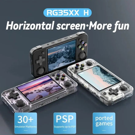 RG35XX H Handheld Game Console Linux 3.5 Inch IPS Screen H700 Retro Video Games Player 3300Mah 64G 5528 Classic Games - Simply Just Deals LLCRG35XX H Handheld Game Console Linux 3.5 Inch IPS Screen H700 Retro Video Games Player 3300Mah 64G 5528 Classic Games8c513c91-dd8a-48d2-be3b-90db63abdd02Black 64GRG35XX H Handheld Game Console Linux 3.5 Inch IPS Screen H700 Retro Video Games Player 3300Mah 64G 5528 Classic Games