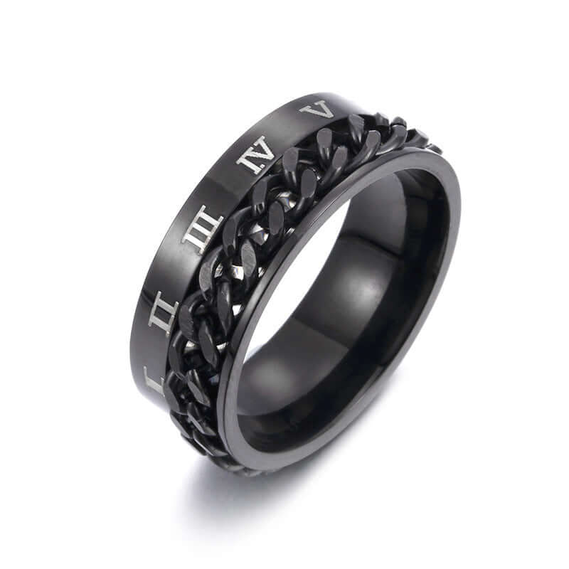 Roman Letter Rotatable Chain Rings Men Digital Titanium Steel RingFor Couple High Quality Multifunctional Bottle Opener Ring Spinner Jewelry Punk Gifts - Simply Just Deals LLCRoman Letter Rotatable Chain Rings Men Digital Titanium Steel RingFor Couple High Quality Multifunctional Bottle Opener Ring Spinner Jewelry Punk Gifts0CJZBLXLX15386 - Black - 7Black7Roman Letter Rotatable Chain Rings Men Digital Titanium Steel RingFor Couple High Quality Multifunctional Bottle Opener Ring Spinner Jewelry P