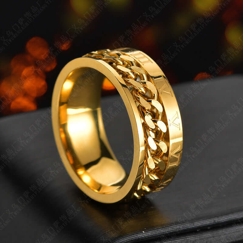 Roman Letter Rotatable Chain Rings Men Digital Titanium Steel RingFor Couple High Quality Multifunctional Bottle Opener Ring Spinner Jewelry Punk Gifts - Simply Just Deals LLCRoman Letter Rotatable Chain Rings Men Digital Titanium Steel RingFor Couple High Quality Multifunctional Bottle Opener Ring Spinner Jewelry Punk Gifts0CJZBLXLX15386 - Gold2 - 13Gold213Roman Letter Rotatable Chain Rings Men Digital Titanium Steel RingFor Couple High Quality Multifunctional Bottle Opener Ring Spinner Jewelry