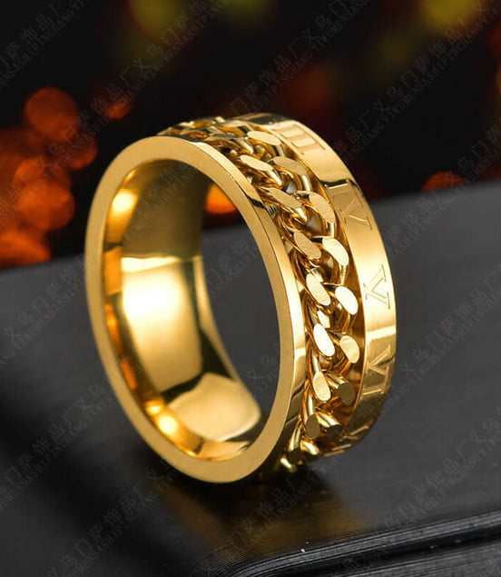 Roman Letter Rotatable Chain Rings Men Digital Titanium Steel RingFor Couple High Quality Multifunctional Bottle Opener Ring Spinner Jewelry Punk Gifts - Simply Just Deals LLCRoman Letter Rotatable Chain Rings Men Digital Titanium Steel RingFor Couple High Quality Multifunctional Bottle Opener Ring Spinner Jewelry Punk Gifts0CJZBLXLX15386 - Gold2 - 13Gold213Roman Letter Rotatable Chain Rings Men Digital Titanium Steel RingFor Couple High Quality Multifunctional Bottle Opener Ring Spinner Jewelry