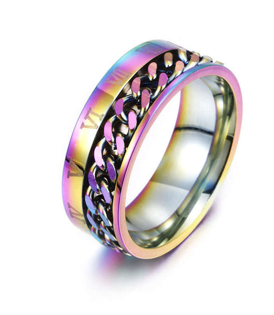 Roman Letter Rotatable Chain Rings Men Digital Titanium Steel RingFor Couple High Quality Multifunctional Bottle Opener Ring Spinner Jewelry Punk Gifts - Simply Just Deals LLCRoman Letter Rotatable Chain Rings Men Digital Titanium Steel RingFor Couple High Quality Multifunctional Bottle Opener Ring Spinner Jewelry Punk Gifts0CJZBLXLX15386 - Colorful - 11Colorful11Roman Letter Rotatable Chain Rings Men Digital Titanium Steel RingFor Couple High Quality Multifunctional Bottle Opener Ring Spinner J