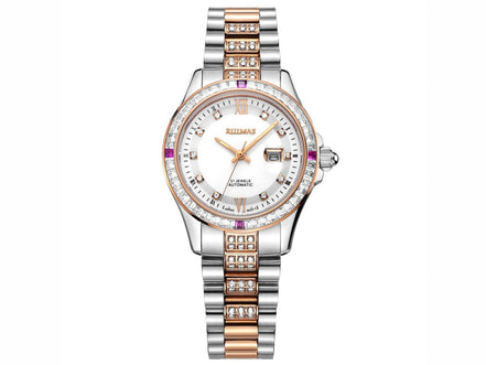 RUIMAS Sapphire Mechanical Women Watch Brand Luxury Steel Bracelet Ladies Fashion Watch Automatic Female Clock Reloj Mujer 6740 - Simply Just Deals LLCRUIMAS Sapphire Mechanical Women Watch Brand Luxury Steel Bracelet Ladies Fashion Watch Automatic Female Clock Reloj Mujer 6740(store front) default390691035SilverRUIMAS Sapphire Mechanical Women Watch Brand Luxury Steel Bracelet Ladies Fashion Watch Automatic Female Clock Reloj Mujer 6740 - 6