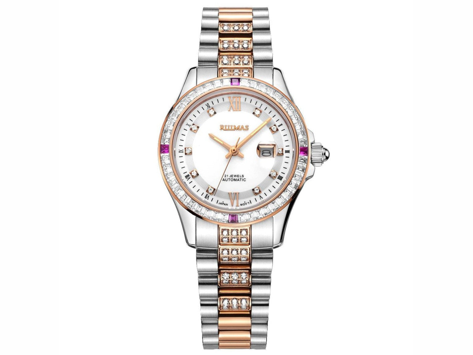 RUIMAS Sapphire Mechanical Women Watch Brand Luxury Steel Bracelet Ladies Fashion Watch Automatic Female Clock Reloj Mujer 6740 - Simply Just Deals LLCRUIMAS Sapphire Mechanical Women Watch Brand Luxury Steel Bracelet Ladies Fashion Watch Automatic Female Clock Reloj Mujer 6740(store front) default390691035SilverRUIMAS Sapphire Mechanical Women Watch Brand Luxury Steel Bracelet Ladies Fashion Watch Automatic Female Clock Reloj Mujer 6740 - 6