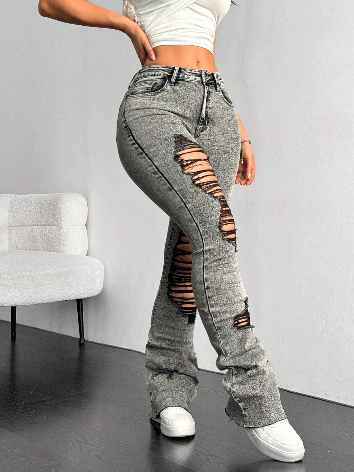 SHEIN ICON Women Minimalist Daily Ripped Denim Jeans,Ladies Casual,Sexy Pocket,Ripped,Zipper Natural Skinny Long Blue Cotton Skinny Women Jeans,Spring/Fall,Casual Daily Wear - Simply Just Deals LLCSHEIN ICON Women Minimalist Daily Ripped Denim Jeans,Ladies Casual,Sexy Pocket,Ripped,Zipper Natural Skinny Long Blue Cotton Skinny Women Jeans,Spring/Fall,Casual Daily Wear0804ee1b-e19d-4f1c-8582-3fe5a538e2eaBlue28SHEIN ICON Women Minimalist Daily Ripped Denim Jeans,Ladies Casual,Sexy Pocket,Ripped,Zi