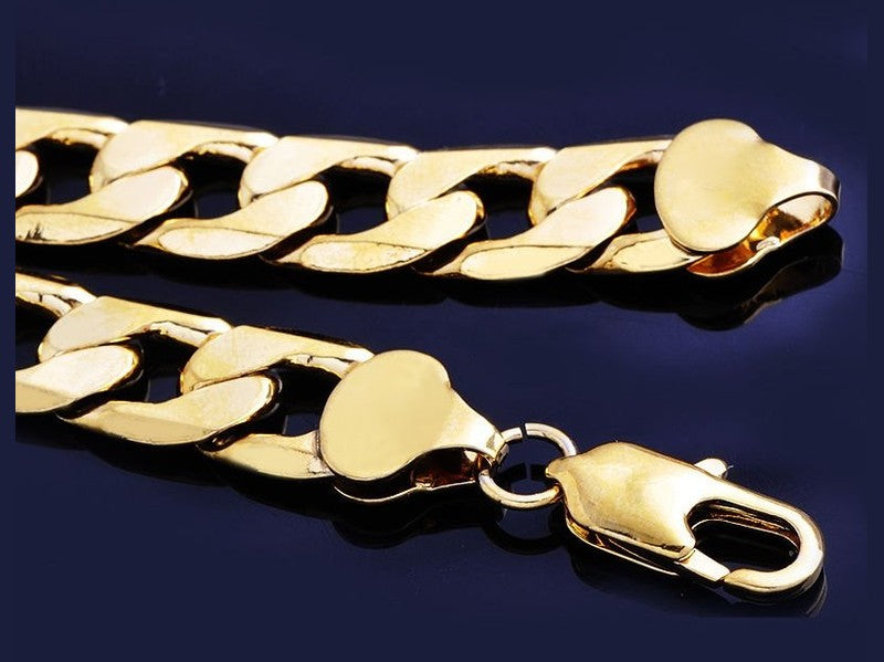 Shellhard Hip Hop Men Necklace Chains Fashion Solid Gold Color Filled Curb Cuban Long Necklace DIY Chain Charm Unisex Jewelry - Simply Just Deals LLCShellhard Hip Hop Men Necklace Chains Fashion Solid Gold Color Filled Curb Cuban Long Necklace DIY Chain Charm Unisex JewelryFB9798780FCA4A40A743BCCC8DAD8913length 60cmShellhard Hip Hop Men Necklace Chains Fashion Solid Gold Color Filled Curb Cuban Long Necklace DIY Chain Charm Unisex Jewelry