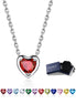 Silver Necklace 925 Sterling Silver Birthstone Love Heart Necklace Valentine'S Day Gift for Her - Simply Just Deals LLCSilver Necklace 925 Sterling Silver Birthstone Love Heart Necklace Valentine'S Day Gift for Herb78bac88-3df6-4c5c-b23e-4d1fdfc6fee6NecklaceJuly - RubySilver Necklace 925 Sterling Silver Birthstone Love Heart Necklace Valentine'S Day Gift for Her
