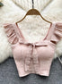 SINGREINY Summer Solid Ruffled Camis Women Square Neck Sleeveless Bow Elastic Waist Strap Top Ladies Sweet Korea Short Tank Top - Simply Just Deals LLCSINGREINY Summer Solid Ruffled Camis Women Square Neck Sleeveless Bow Elastic Waist Strap Top Ladies Sweet Korea Short Tank Topab91ef05-e7c7-4918-815e-c4f0175caa05PinkOne SizeSINGREINY Summer Solid Ruffled Camis Women Square Neck Sleeveless Bow Elastic Waist Strap Top Ladies Sweet Korea Short Tank Top