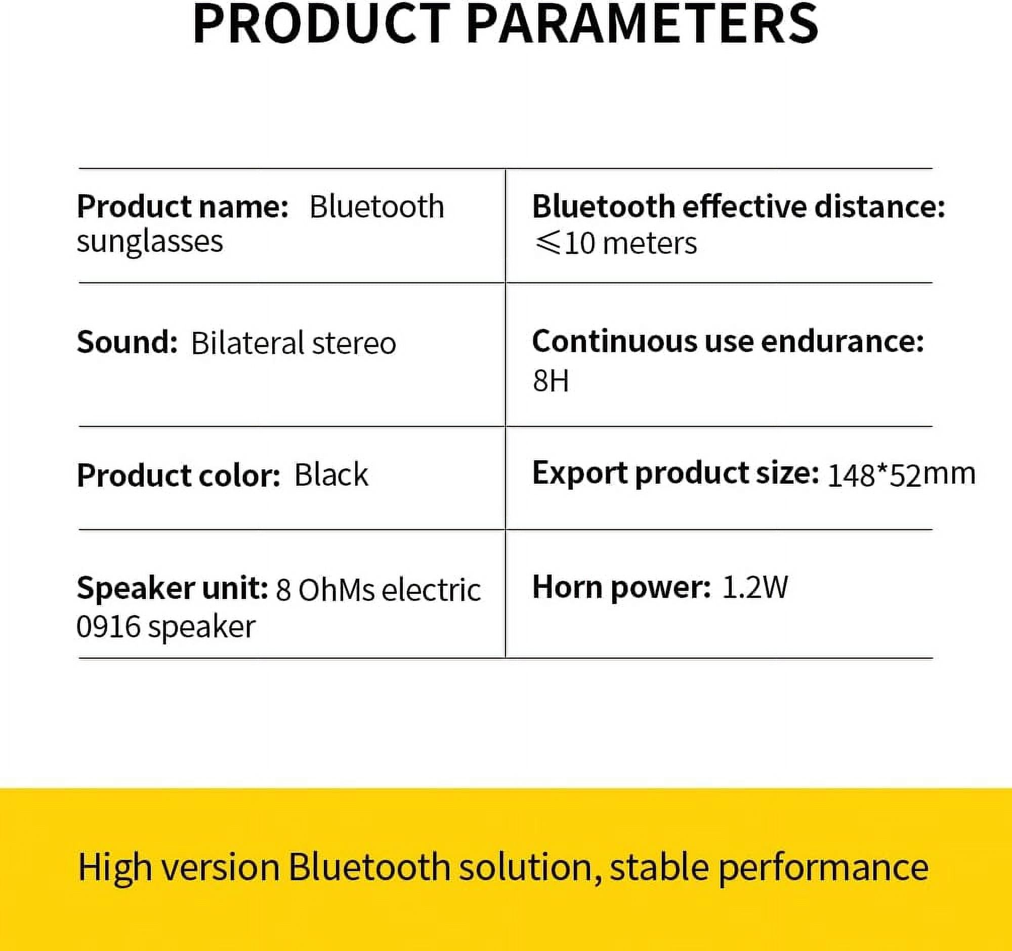 Smart Bluetooth Polarized Sunglasses with Speaker, UV Protection, Unisex, Black - Simply Just Deals LLCSmart Bluetooth Polarized Sunglasses with Speaker, UV Protection, Unisex, Blackaeb11ccb-b514-47dd-b78d-926acf33d1e7BlackSmart Bluetooth Polarized Sunglasses with Speaker, UV Protection, Unisex, Black