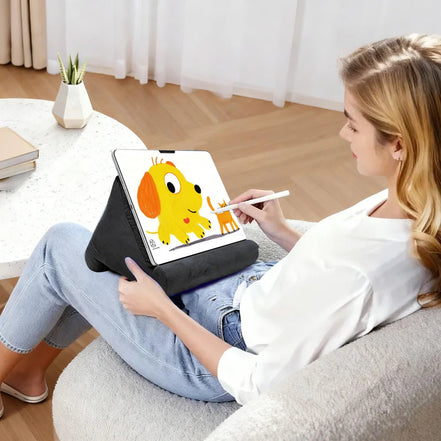 Sponge Pillow Tablet Stand Holder Pillow Pad Ultra Multi - Angle Soft Tablet Stand for Samsung Xiaomi Tablet Holder Reading Stand - Simply Just Deals LLCSponge Pillow Tablet Stand Holder Pillow Pad Ultra Multi - Angle Soft Tablet Stand for Samsung Xiaomi Tablet Holder Reading Stand14691GreyGreySponge Pillow Tablet Stand Holder Pillow Pad Ultra Multi - Angle Soft Tablet Stand for Samsung Xiaomi Tablet Holder Reading Stand