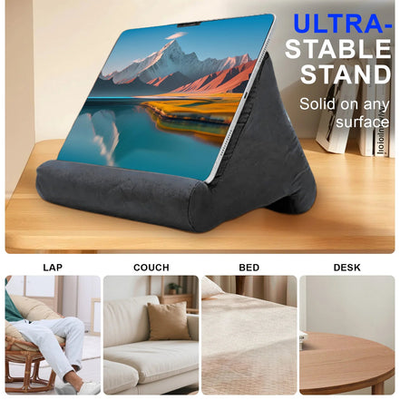 Sponge Pillow Tablet Stand Holder Pillow Pad Ultra Multi - Angle Soft Tablet Stand for Samsung Xiaomi Tablet Holder Reading Stand - Simply Just Deals LLCSponge Pillow Tablet Stand Holder Pillow Pad Ultra Multi - Angle Soft Tablet Stand for Samsung Xiaomi Tablet Holder Reading Stand14691GreyGreySponge Pillow Tablet Stand Holder Pillow Pad Ultra Multi - Angle Soft Tablet Stand for Samsung Xiaomi Tablet Holder Reading Stand