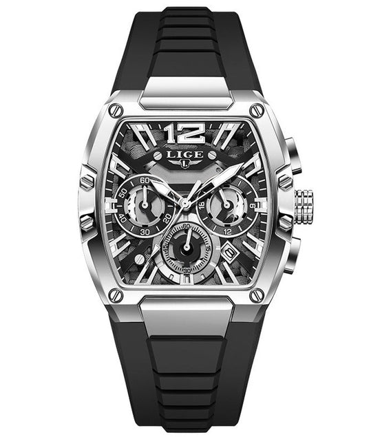 Sports Watch Multifunctional Waterproof Luminous Calendar - Simply Just Deals LLCSports Watch Multifunctional Waterproof Luminous CalendarCJNS247314702BYSilver BlackSports Watch Multifunctional Waterproof Luminous Calendar