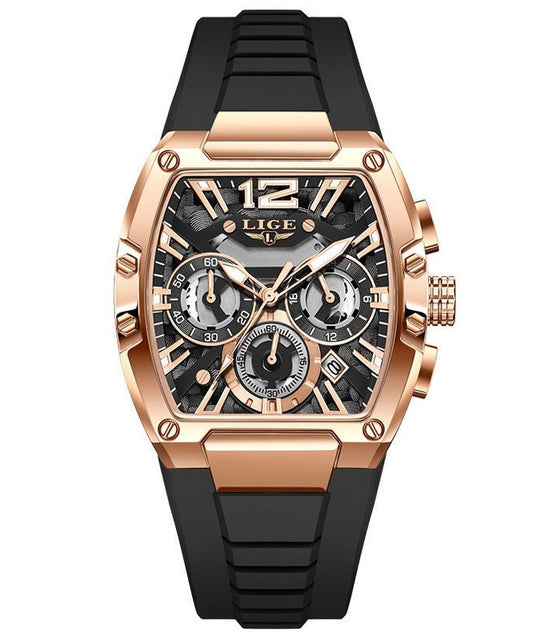 Sports Watch Multifunctional Waterproof Luminous Calendar - Simply Just Deals LLCSports Watch Multifunctional Waterproof Luminous CalendarCJNS247314705EVGold BlackSports Watch Multifunctional Waterproof Luminous Calendar