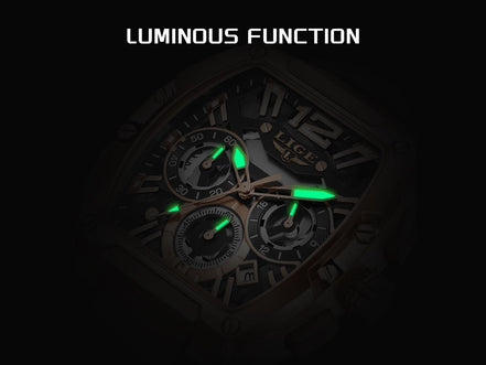 Sports Watch Multifunctional Waterproof Luminous Calendar - Simply Just Deals LLCSports Watch Multifunctional Waterproof Luminous CalendarCJNS247314705EVGold BlackSports Watch Multifunctional Waterproof Luminous Calendar
