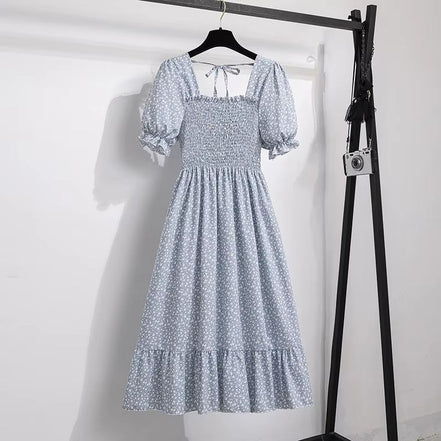 Spring Summer Chiffon Dresses Fashion Female Elastic Waist Short Sleeve Pleated Casual Dress Women A - Line Dresses Vestidos - Simply Just Deals LLCSpring Summer Chiffon Dresses Fashion Female Elastic Waist Short Sleeve Pleated Casual Dress Women A - Line Dresses Vestidos09c62c31-85ca-4271-91d9-902d87b0f8a5OufenOne SizeSpring Summer Chiffon Dresses Fashion Female Elastic Waist Short Sleeve Pleated Casual Dress Women A - Line Dresses Vestidos