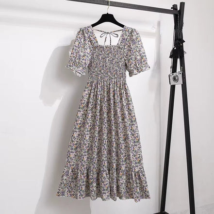 Spring Summer Chiffon Dresses Fashion Female Elastic Waist Short Sleeve Pleated Casual Dress Women A - Line Dresses Vestidos - Simply Just Deals LLCSpring Summer Chiffon Dresses Fashion Female Elastic Waist Short Sleeve Pleated Casual Dress Women A - Line Dresses Vestidosa39ea1fa-38c2-4147-9dcd-49bfe1b77c77ZisexiaosuihuaOne SizeSpring Summer Chiffon Dresses Fashion Female Elastic Waist Short Sleeve Pleated Casual Dress Women A - Line Dresses Vestidos