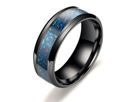 Stainless steel dragon pattern ring - Simply Just Deals LLCStainless steel dragon pattern ring0CJZBLXLX15156 - Blue black - 7thBlue black7thStainless steel dragon pattern ring