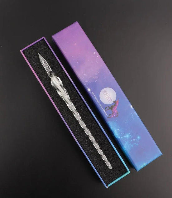 Starry Crystal Glass Dip Pen Crystal Vintage Glass Dip Pen for Art Writing Painting Signature Decoration Holiday Gift Set - Simply Just Deals LLCStarry Crystal Glass Dip Pen Crystal Vintage Glass Dip Pen for Art Writing Painting Signature Decoration Holiday Gift Set185aa661-926e-4384-9faf-422c7d3ca53dSilverStarry Crystal Glass Dip Pen Crystal Vintage Glass Dip Pen for Art Writing Painting Signature Decoration Holiday Gift Set
