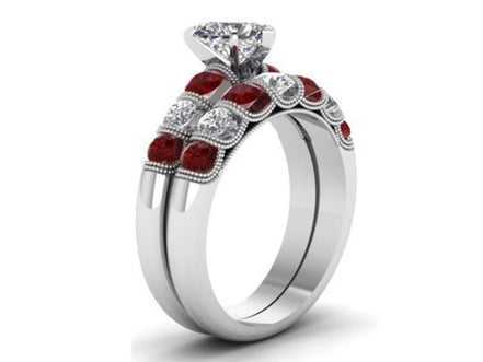 Statement Fashion Set Ring With Heart Shaped Diamonds - Simply Just Deals LLCStatement Fashion Set Ring With Heart Shaped Diamonds0CJLX144918001AZCR6351Size 6Statement Fashion Set Ring With Heart Shaped Diamonds