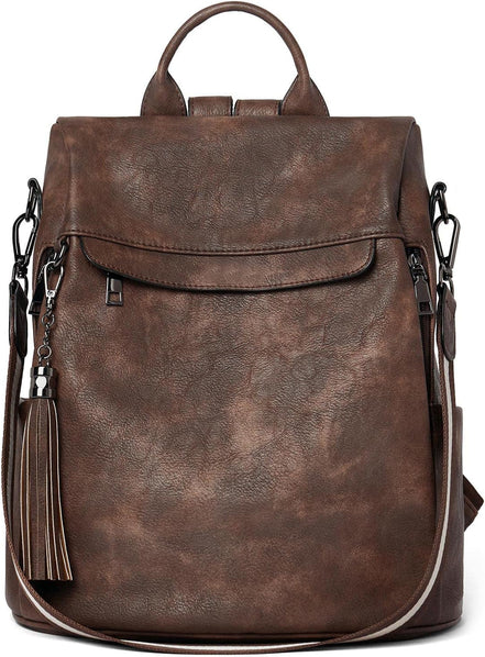 Stylish Anti - Theft PU Leather Backpack Purse for Women with Chic Tassel - Perfect Travel Shoulder Bag - Simply Just Deals LLCStylish Anti - Theft PU Leather Backpack Purse for Women with Chic Tassel - Perfect Travel Shoulder Bagf5dad75e-1802-45f2-bade-e76e752d49d21 - Dark CoffeeStylish Anti - Theft PU Leather Backpack Purse for Women with Chic Tassel - Perfect Travel Shoulder Bag