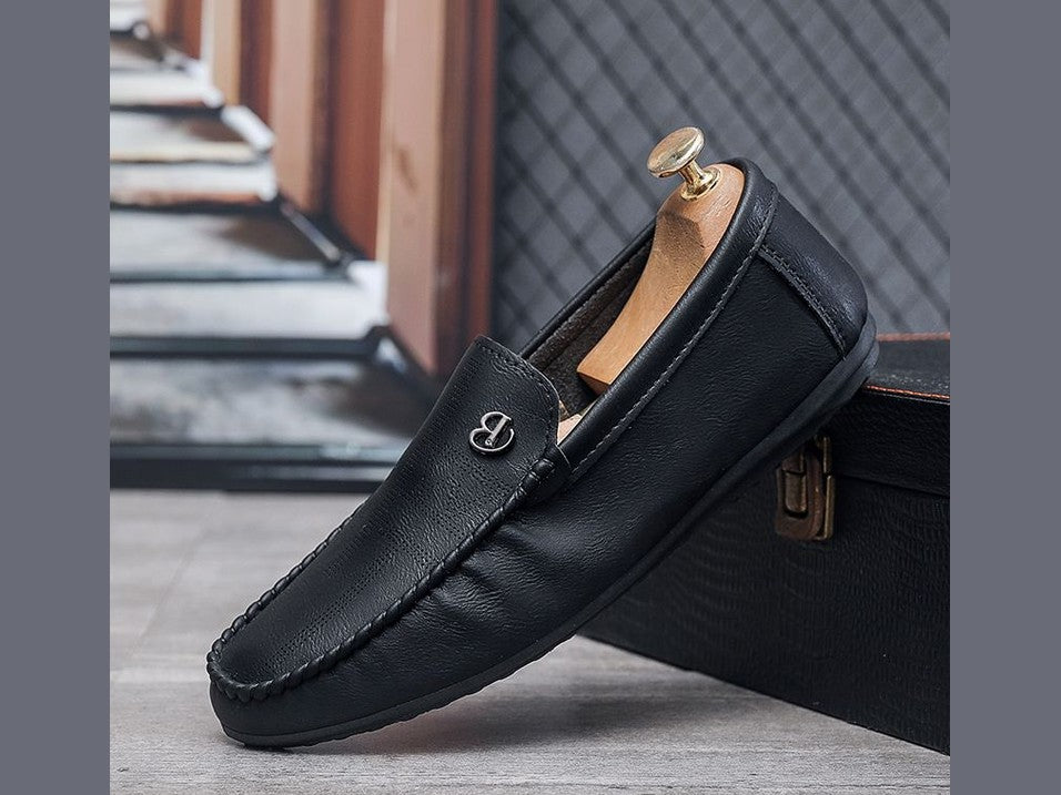 Summer New Bean For Men's Casual Business Lazy Shoes Fashion Trend Breathable Microfiber Leather Hollow Out Loafers - Simply Just Deals LLCSummer New Bean For Men's Casual Business Lazy Shoes Fashion Trend Breathable Microfiber Leather Hollow Out Loafers168182654;20250821;1755767913bSN8H43A09 black1923311995987013632