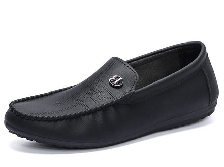 Summer New Bean For Men's Casual Business Lazy Shoes Fashion Trend Breathable Microfiber Leather Hollow Out Loafers - Simply Just Deals LLCSummer New Bean For Men's Casual Business Lazy Shoes Fashion Trend Breathable Microfiber Leather Hollow Out Loafers168182654;20250821;1755767913bSN8H43A09 black1923311991805292544