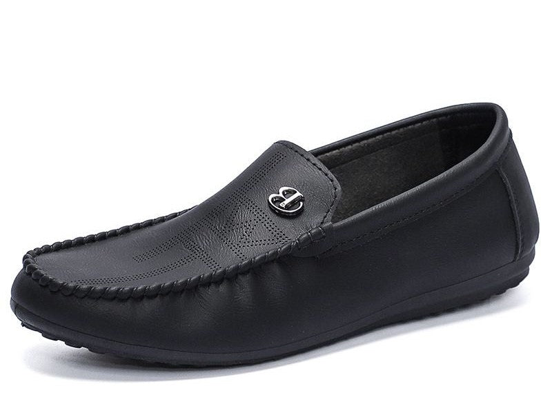 Summer New Bean For Men's Casual Business Lazy Shoes Fashion Trend Breathable Microfiber Leather Hollow Out Loafers - Simply Just Deals LLCSummer New Bean For Men's Casual Business Lazy Shoes Fashion Trend Breathable Microfiber Leather Hollow Out Loafers168182654;20250821;1755767913bSN8H43A09 black1923311991805292544