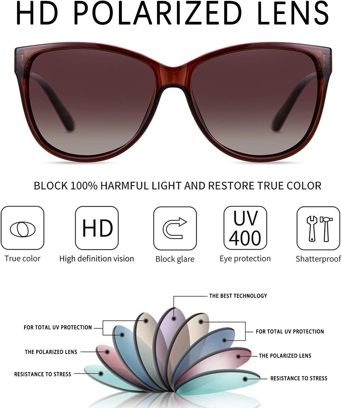 Sunglasses for Women - Polarized UV Protection, Trendy Design - Simply Just Deals LLCSunglasses for Women - Polarized UV Protection, Trendy Design1a2689ba-9afa-49d8-946f-68b094a9dfdaSunglasses for Women - Polarized UV Protection, Trendy Design