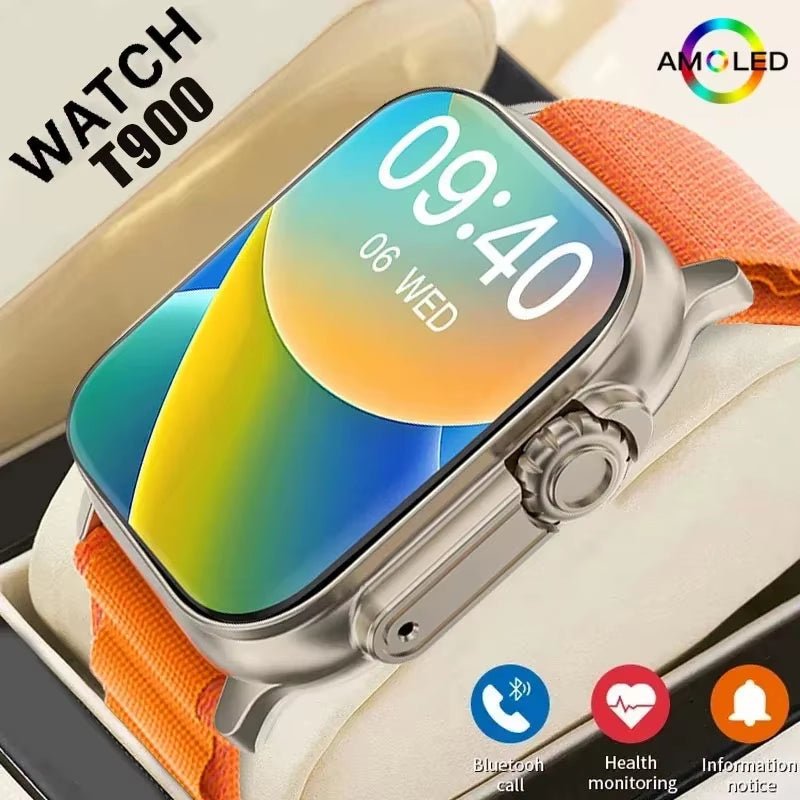 T900Ultra Smartwatch Bluetooth Talk Smartwatch Message Alert Heart Rate Monitor Sports Watch for Android IOS Men Women - Simply Just Deals LLCT900Ultra Smartwatch Bluetooth Talk Smartwatch Message Alert Heart Rate Monitor Sports Watch for Android IOS Men Women485d7189-67c9-45bc-ae42-e44379e44753BlackT900Ultra Smartwatch Bluetooth Talk Smartwatch Message Alert Heart Rate Monitor Sports Watch for Android IOS Men Women