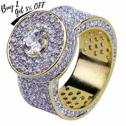 TOPGRILLZ Gold Color All Iced Out Big Stone Micro Pave Cubic Zircon Ring 7 8 9 10 11 Five Sizes Rings Hip Hop Jewelry For Male - Simply Just Deals LLCTOPGRILLZ Gold Color All Iced Out Big Stone Micro Pave Cubic Zircon Ring 7 8 9 10 11 Five Sizes Rings Hip Hop Jewelry For Male200000369:1583;200007763:201336106United States10TOPGRILLZ Gold Color All Iced Out Big Stone Micro Pave Cubic Zircon Ring 7 8 9 10 11 Five Sizes Rings Hip Hop Jewelry For Male