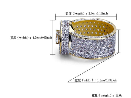 TOPGRILLZ Gold Color All Iced Out Big Stone Micro Pave Cubic Zircon Ring 7 8 9 10 11 Five Sizes Rings Hip Hop Jewelry For Male - Simply Just Deals LLCTOPGRILLZ Gold Color All Iced Out Big Stone Micro Pave Cubic Zircon Ring 7 8 9 10 11 Five Sizes Rings Hip Hop Jewelry For Male200000369:1583;200007763:201336106United States10TOPGRILLZ Gold Color All Iced Out Big Stone Micro Pave Cubic Zircon Ring 7 8 9 10 11 Five Sizes Rings Hip Hop Jewelry For Male