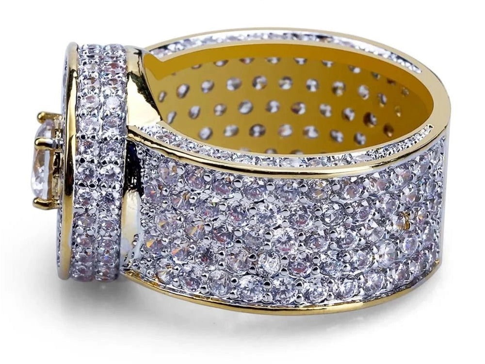 TOPGRILLZ Gold Color All Iced Out Big Stone Micro Pave Cubic Zircon Ring 7 8 9 10 11 Five Sizes Rings Hip Hop Jewelry For Male - Simply Just Deals LLCTOPGRILLZ Gold Color All Iced Out Big Stone Micro Pave Cubic Zircon Ring 7 8 9 10 11 Five Sizes Rings Hip Hop Jewelry For Male200000369:1583;200007763:201336106United States10TOPGRILLZ Gold Color All Iced Out Big Stone Micro Pave Cubic Zircon Ring 7 8 9 10 11 Five Sizes Rings Hip Hop Jewelry For Male