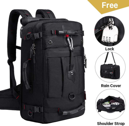 Travel Backpack, Carry on Backpack Durable Convertible Duffle Bag Fit for 15.6 Inch Laptop for Men and Women(Medium 35L) - Simply Just Deals LLCTravel Backpack, Carry on Backpack Durable Convertible Duffle Bag Fit for 15.6 Inch Laptop for Men and Women(Medium 35L)003481cd-ee0e-4c10-839e-c329cc734eacL - Black22.5InchTravel Backpack, Carry on Backpack Durable Convertible Duffle Bag Fit for 15.6 Inch Laptop for Men and Women(Medium 35L)