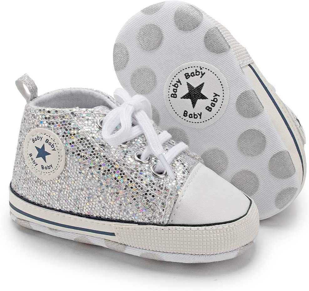 Unisex Baby Boys Girls High Top Sneaker Soft Anti - Slip Sole Newborn Infant First Walkers Canvas Denim Shoes - Simply Just Deals LLCUnisex Baby Boys Girls High Top Sneaker Soft Anti - Slip Sole Newborn Infant First Walkers Canvas Denim Shoes2404c784-a3ba-4d8e-8ac6-4d10f6cc37b2B02 - Sequins Silver6 - 12 Months InfantUnisex Baby Boys Girls High Top Sneaker Soft Anti - Slip Sole Newborn Infant First Walkers Canvas Denim Shoes