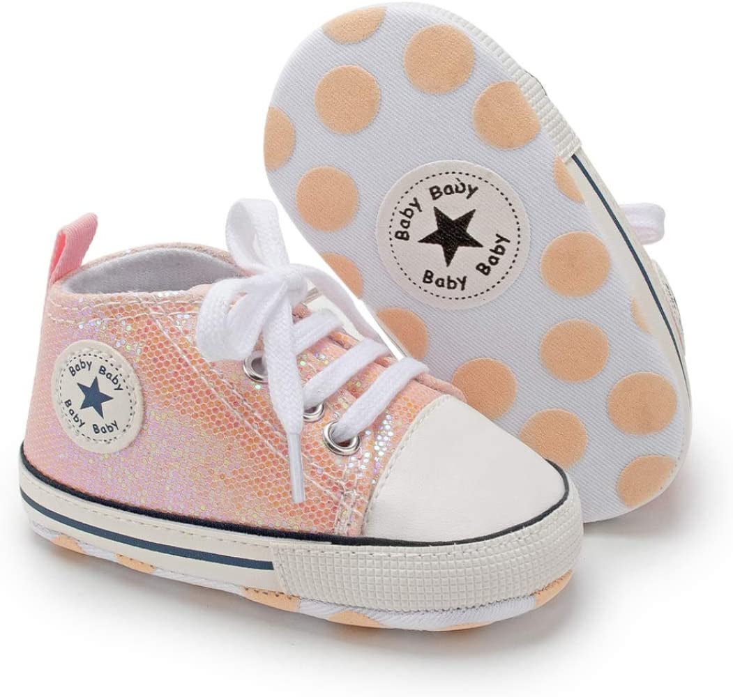 Unisex Baby Boys Girls High Top Sneaker Soft Anti - Slip Sole Newborn Infant First Walkers Canvas Denim Shoes - Simply Just Deals LLCUnisex Baby Boys Girls High Top Sneaker Soft Anti - Slip Sole Newborn Infant First Walkers Canvas Denim Shoes26dd94bc-000d-459d-bd80-f930274695b5B02 - Sequins Light Pink3 - 6 Months InfantUnisex Baby Boys Girls High Top Sneaker Soft Anti - Slip Sole Newborn Infant First Walkers Canvas Denim Shoes