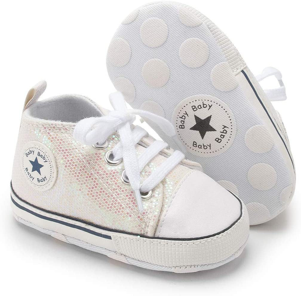Unisex Baby Boys Girls High Top Sneaker Soft Anti - Slip Sole Newborn Infant First Walkers Canvas Denim Shoes - Simply Just Deals LLCUnisex Baby Boys Girls High Top Sneaker Soft Anti - Slip Sole Newborn Infant First Walkers Canvas Denim Shoesad76ccbd-b227-4059-a1fa-71261cb05e46B02 - Sequins Beige6 - 12 Months InfantUnisex Baby Boys Girls High Top Sneaker Soft Anti - Slip Sole Newborn Infant First Walkers Canvas Denim Shoes
