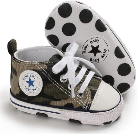 Unisex Baby Boys Girls High Top Sneaker Soft Anti - Slip Sole Newborn Infant First Walkers Canvas Denim Shoes - Simply Just Deals LLCUnisex Baby Boys Girls High Top Sneaker Soft Anti - Slip Sole Newborn Infant First Walkers Canvas Denim Shoesf4d55fc4-8e42-49dd-aa41-1195d873fbf8A01_Green6 - 12 Months InfantUnisex Baby Boys Girls High Top Sneaker Soft Anti - Slip Sole Newborn Infant First Walkers Canvas Denim Shoes