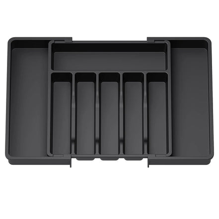 Upgradation Adjustable Flatware Tableware Organizer with Dividers Utensil Holder Plastic Storage Tray for Spoons Forks Knives - Simply Just Deals LLCUpgradation Adjustable Flatware Tableware Organizer with Dividers Utensil Holder Plastic Storage Tray for Spoons Forks Knives26efbc8b-542f-4e60-82f1-d67d05c1a5a4BlackUpgradation Adjustable Flatware Tableware Organizer with Dividers Utensil Holder Plastic Storage Tray for Spoons Forks Knives