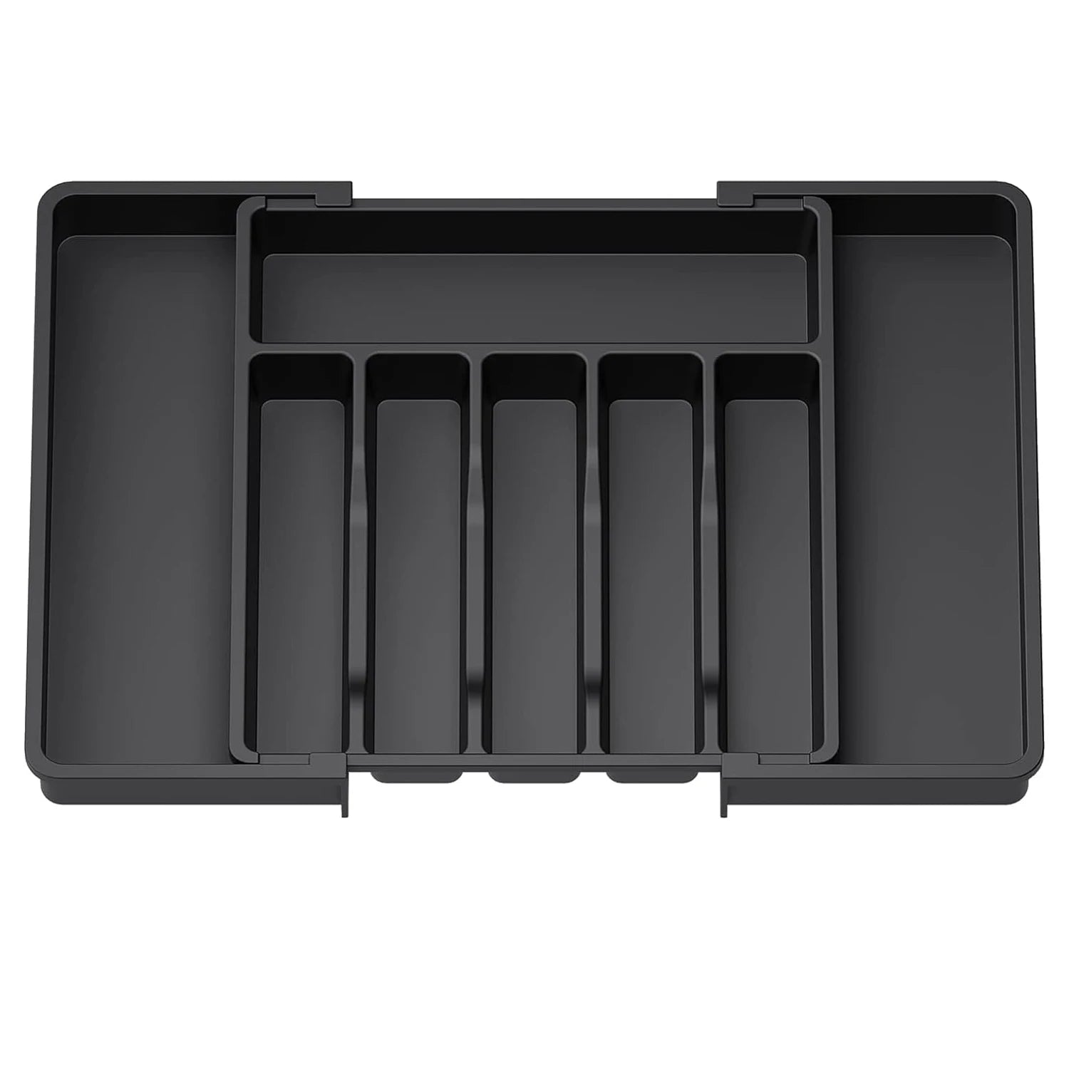 Upgradation Adjustable Flatware Tableware Organizer with Dividers Utensil Holder Plastic Storage Tray for Spoons Forks Knives - Simply Just Deals LLCUpgradation Adjustable Flatware Tableware Organizer with Dividers Utensil Holder Plastic Storage Tray for Spoons Forks Knives26efbc8b-542f-4e60-82f1-d67d05c1a5a4BlackUpgradation Adjustable Flatware Tableware Organizer with Dividers Utensil Holder Plastic Storage Tray for Spoons Forks Knives