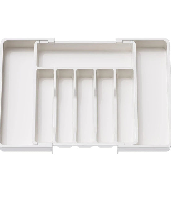 Upgradation Adjustable Flatware Tableware Organizer with Dividers Utensil Holder Plastic Storage Tray for Spoons Forks Knives - Simply Just Deals LLCUpgradation Adjustable Flatware Tableware Organizer with Dividers Utensil Holder Plastic Storage Tray for Spoons Forks Knives278f2bd5-7400-4af5-acc8-6ac867e3a66aWhiteUpgradation Adjustable Flatware Tableware Organizer with Dividers Utensil Holder Plastic Storage Tray for Spoons Forks Knives