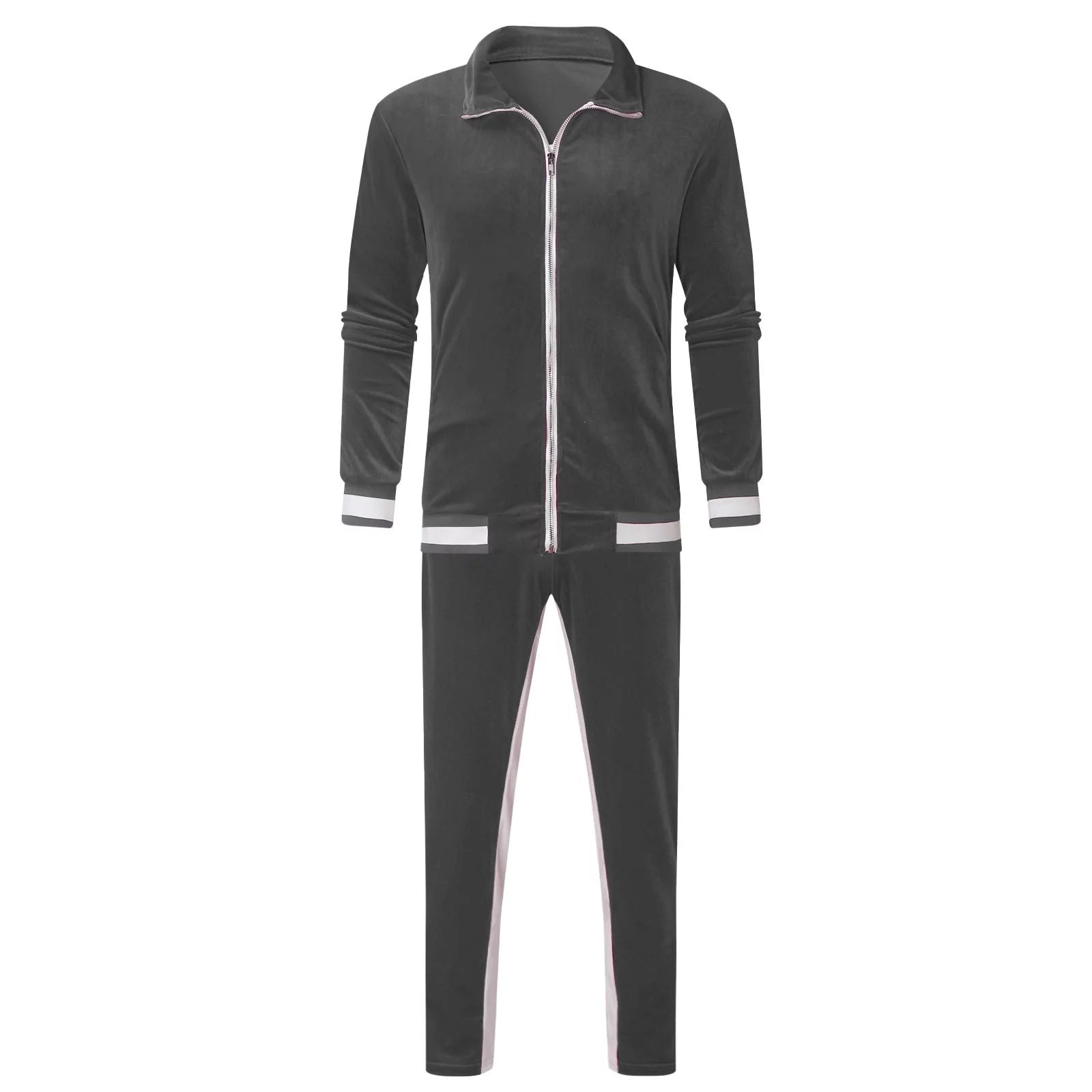 Velour Tracksuit Mens,2023 Men'S Velour Tracksuit 2 Pieces Winter Warm Full Zip up Jacket Sweatpants Fitness Sportswear Sweatsuit Jogger Sets - Simply Just Deals LLCVelour Tracksuit Mens,2023 Men'S Velour Tracksuit 2 Pieces Winter Warm Full Zip up Jacket Sweatpants Fitness Sportswear Sweatsuit Jogger Sets860bfbb2-4940-4db2-91d4-08b4788a9199GraySVelour Tracksuit Mens,2023 Men'S Velour Tracksuit 2 Pieces Winter Warm Full Zip up Jacket Sweatpants Fitness Sportswear Sweatsuit Jogger Sets