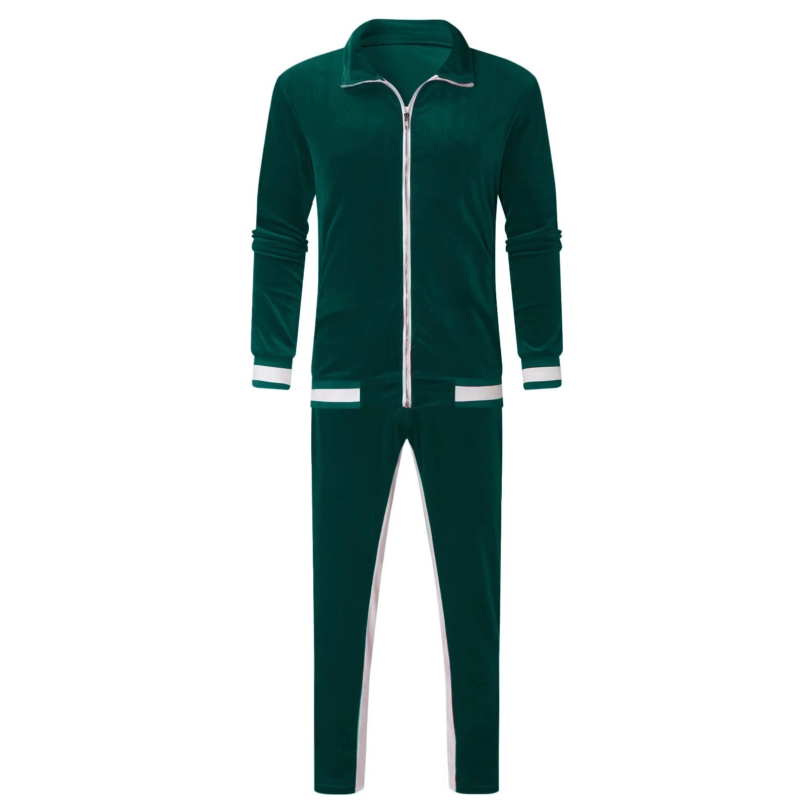 Velour Tracksuit Mens,2023 Men'S Velour Tracksuit 2 Pieces Winter Warm Full Zip up Jacket Sweatpants Fitness Sportswear Sweatsuit Jogger Sets - Simply Just Deals LLCVelour Tracksuit Mens,2023 Men'S Velour Tracksuit 2 Pieces Winter Warm Full Zip up Jacket Sweatpants Fitness Sportswear Sweatsuit Jogger Sets87be2020-2812-4143-96cb-7beeb9417a84GreenLVelour Tracksuit Mens,2023 Men'S Velour Tracksuit 2 Pieces Winter Warm Full Zip up Jacket Sweatpants Fitness Sportswear Sweatsuit Jogger Sets