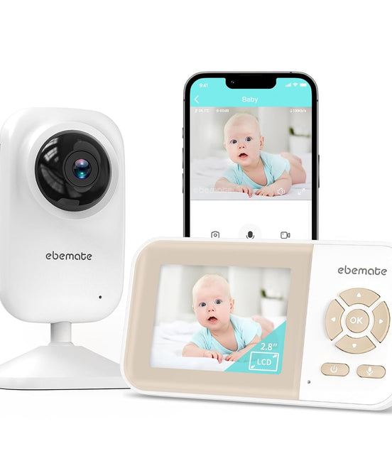 Video Baby Monitor Camera with 2.8" LCD Screen Video & Audio No Glow Night Vision,2 - Way Talk Audio Cam Baby Monitoring 1200FT Range EBE28 - Simply Just Deals LLCVideo Baby Monitor Camera with 2.8" LCD Screen Video & Audio No Glow Night Vision,2 - Way Talk Audio Cam Baby Monitoring 1200FT Range EBE28d9040c5d-ea5f-4094-a345-6aef7f9a6f4bEbe28Video Baby Monitor Camera with 2.8" LCD Screen Video & Audio No Glow Night Vision,2 - Way Talk Audio Cam Baby Monitoring 1200FT Range EBE28