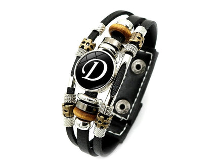 Vintage 26 Letter Leather Rock Bracelet Women Men Punk A - Z Initial Alphabet Handmade Braided Multilayer Adjustable Bangle Gift - Simply Just Deals LLCVintage 26 Letter Leather Rock Bracelet Women Men Punk A - Z Initial Alphabet Handmade Braided Multilayer Adjustable Bangle Gift200001034:35869094DDVintage 26 Letter Leather Rock Bracelet Women Men Punk A - Z Initial Alphabet Handmade Braided Multilayer Adjustable Bangle Gift