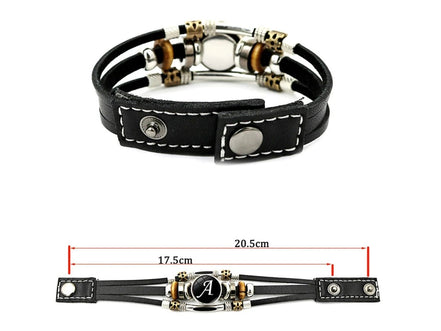 Vintage 26 Letter Leather Rock Bracelet Women Men Punk A - Z Initial Alphabet Handmade Braided Multilayer Adjustable Bangle Gift - Simply Just Deals LLCVintage 26 Letter Leather Rock Bracelet Women Men Punk A - Z Initial Alphabet Handmade Braided Multilayer Adjustable Bangle Gift200001034:5740AAVintage 26 Letter Leather Rock Bracelet Women Men Punk A - Z Initial Alphabet Handmade Braided Multilayer Adjustable Bangle Gift