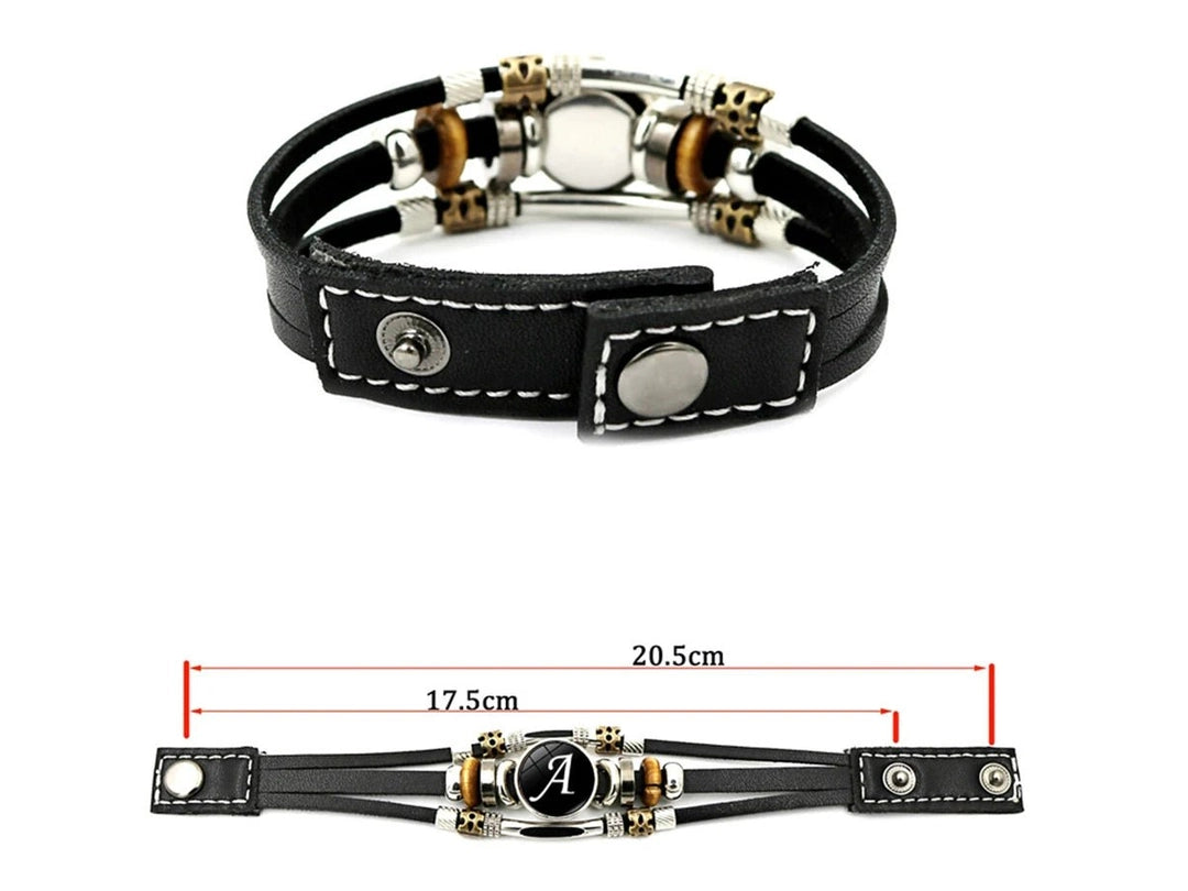Vintage 26 Letter Leather Rock Bracelet Women Men Punk A - Z Initial Alphabet Handmade Braided Multilayer Adjustable Bangle Gift - Simply Just Deals LLCVintage 26 Letter Leather Rock Bracelet Women Men Punk A - Z Initial Alphabet Handmade Braided Multilayer Adjustable Bangle Gift200001034:5740AAVintage 26 Letter Leather Rock Bracelet Women Men Punk A - Z Initial Alphabet Handmade Braided Multilayer Adjustable Bangle Gift
