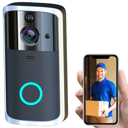 WiFi Video Doorbell Camera - Simply Just Deals LLCWiFi Video Doorbell CameraCJJSAQMD00007 - BlackBlackWiFi Video Doorbell Camera
