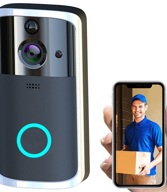 WiFi Video Doorbell Camera - Simply Just Deals LLCWiFi Video Doorbell CameraCJJSAQMD00007 - BlackBlackWiFi Video Doorbell Camera